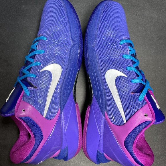 Nike Zoom Kobe VII Jellyfish 505399-400 Blue Lace Size 10